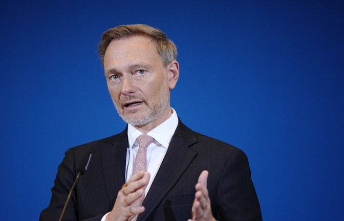 Blockt Ausgabenwünsche ab: Christian Lindner.<span class='image-autor'>Foto: dpa/Kay Nietfeld</span>