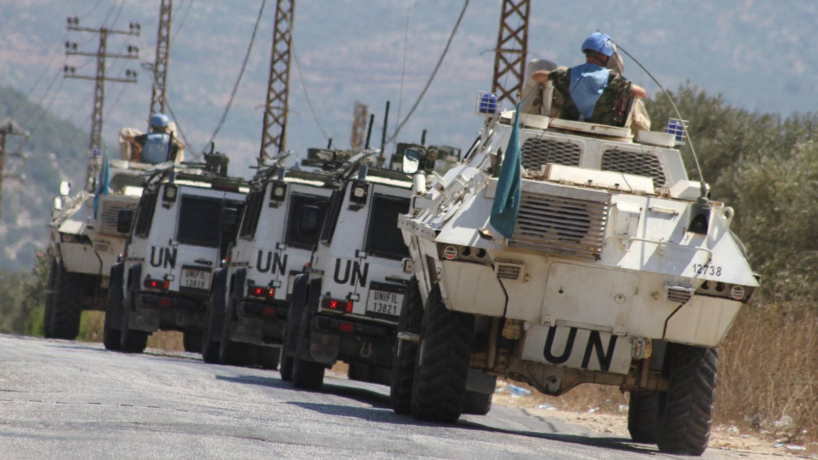 Die Fahrzeuge der Interimstruppe der Vereinten Nationen im Libanon (UNIFIL) können angesichts der zunehmenden Eskalation nicht patrouillieren (Archivfoto).Foto: dpa/Taher Abu Hamdan Die Fahrzeuge der Interimstruppe der Vereinten Nationen im Libanon (UNIFIL) können angesichts der zunehmenden Eskalation nicht patrouillieren (Archivfoto).Foto: dpa/Taher Abu Hamdan