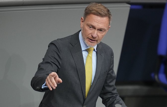 In Bedrängnis: FDP-Chef Christian Lindner.<span class='image-autor'>Foto: dpa/Michael Kappeler</span>