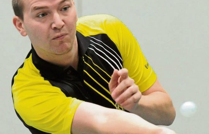 Christian Matthias hat zwei Punkte zur Ensinger 4:9-Niederlage beigesteuert.   Foto: Archiv/Leitner