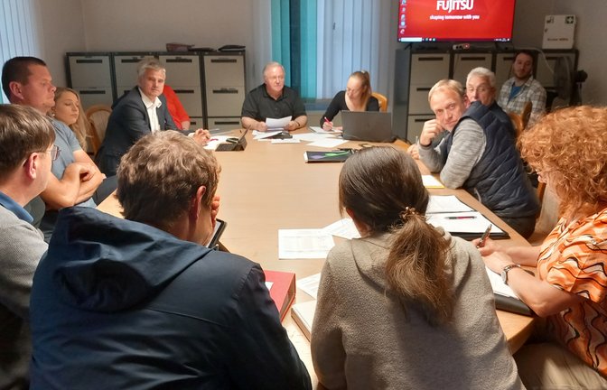 Sitzung des Ortschaftsrates in Hohenhaslach. <span class='image-autor'>Foto: Glemser</span>
