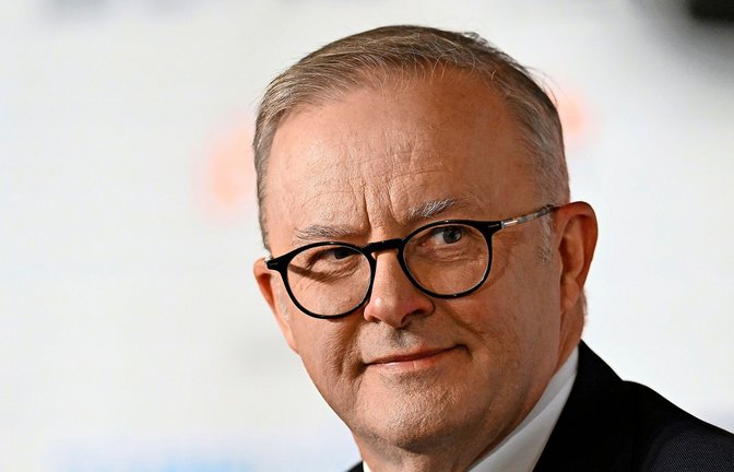 Australiens Premier Albanese versucht, die öffentliche Erregung zu dämpfen.<span class='image-autor'>Foto: dpa/Darren England</span>
