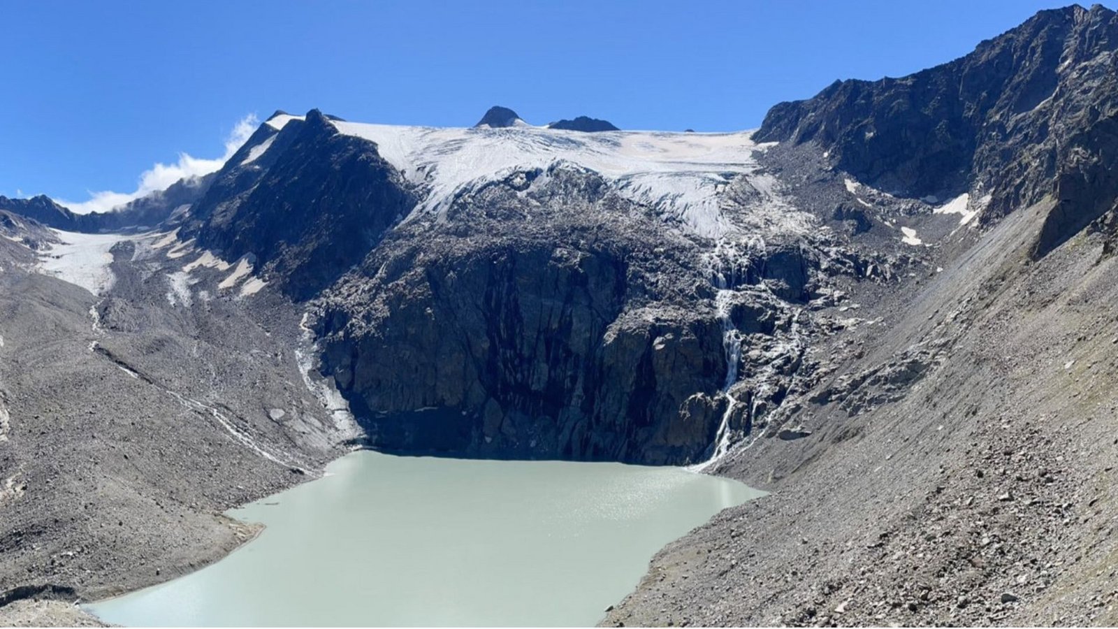 Der Sulzenauferner in den Stubaier Alpen (Sommer 2024).Foto: Der Sulzenauferner in den Stubaier Alpen (Sommer 2024).Foto: 