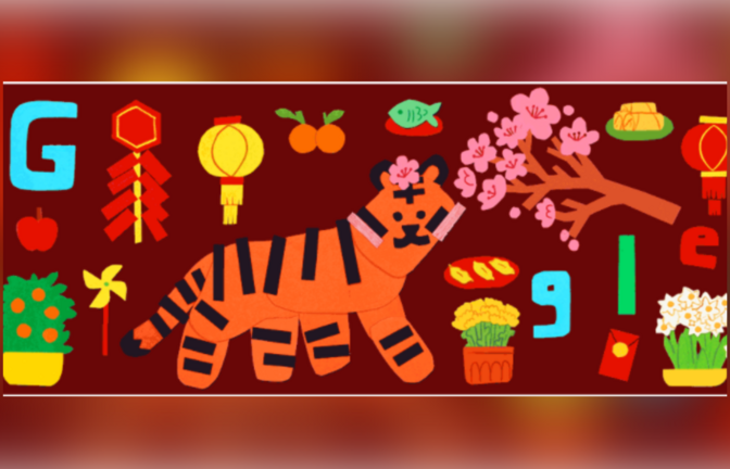 Foto: google.com/doodles/lunar-new-year-2022-multiple-countries
