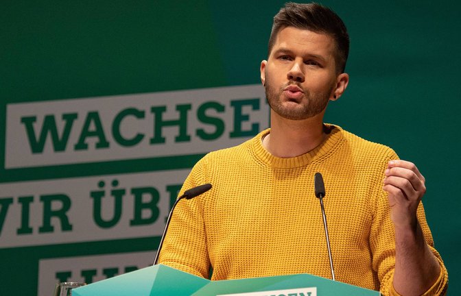 Der Grünen-Landesvorstand Pascal Haggenmüller hatte bereits nach den Wahlen in Thüringen und Sachsen eine konstruktive Debatte gefordert.<span class='image-autor'>Foto: imago images/Eibner/EIBNER/DROFITSCH via www.imago-images.de</span>