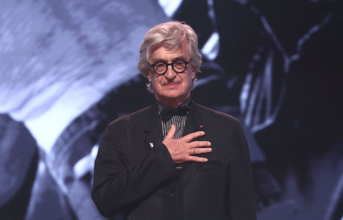 Wim Wenders, Regisseur bei der Verleihung des Deutschen Filmpreises.<span class='image-autor'>Foto: Christoph Soeder/dpa/Christoph Soeder</span>
