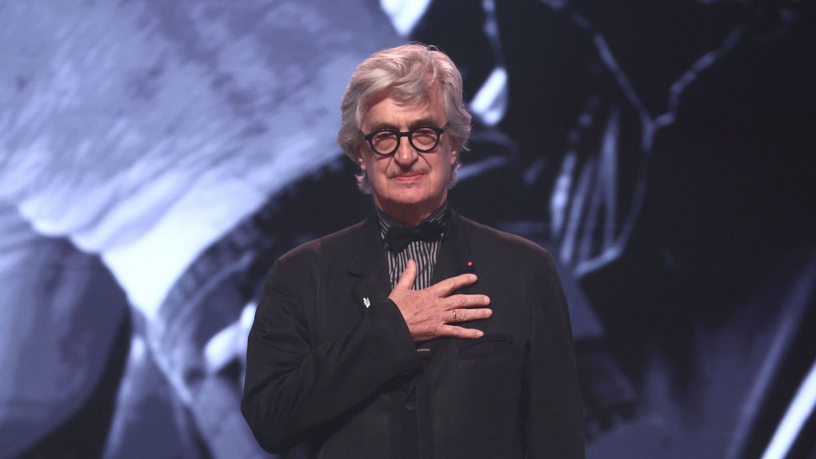 Wim Wenders, Regisseur bei der Verleihung des Deutschen Filmpreises.Foto: Christoph Soeder/dpa/Christoph Soeder Wim Wenders, Regisseur bei der Verleihung des Deutschen Filmpreises.Foto: Christoph Soeder/dpa/Christoph Soeder