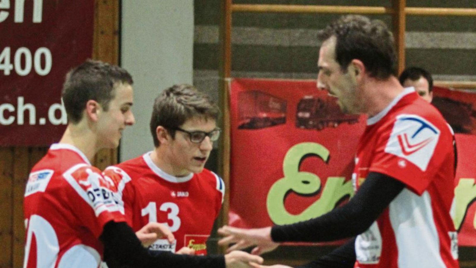 Bekommen die U-18-Spieler Max Winkler (von links) und Jakob Kilpper – hier mit Marc Krüger – in Käfertal die Chance, ihr Können im Auswärtsspiel des TV Vaihingen in der 1. Bundesliga Süd zu zeigen? Foto: Nachreiner