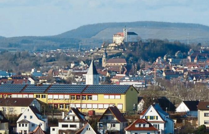 Enzweihingen und Vaihingen zusammengerückt. Foto: Arning