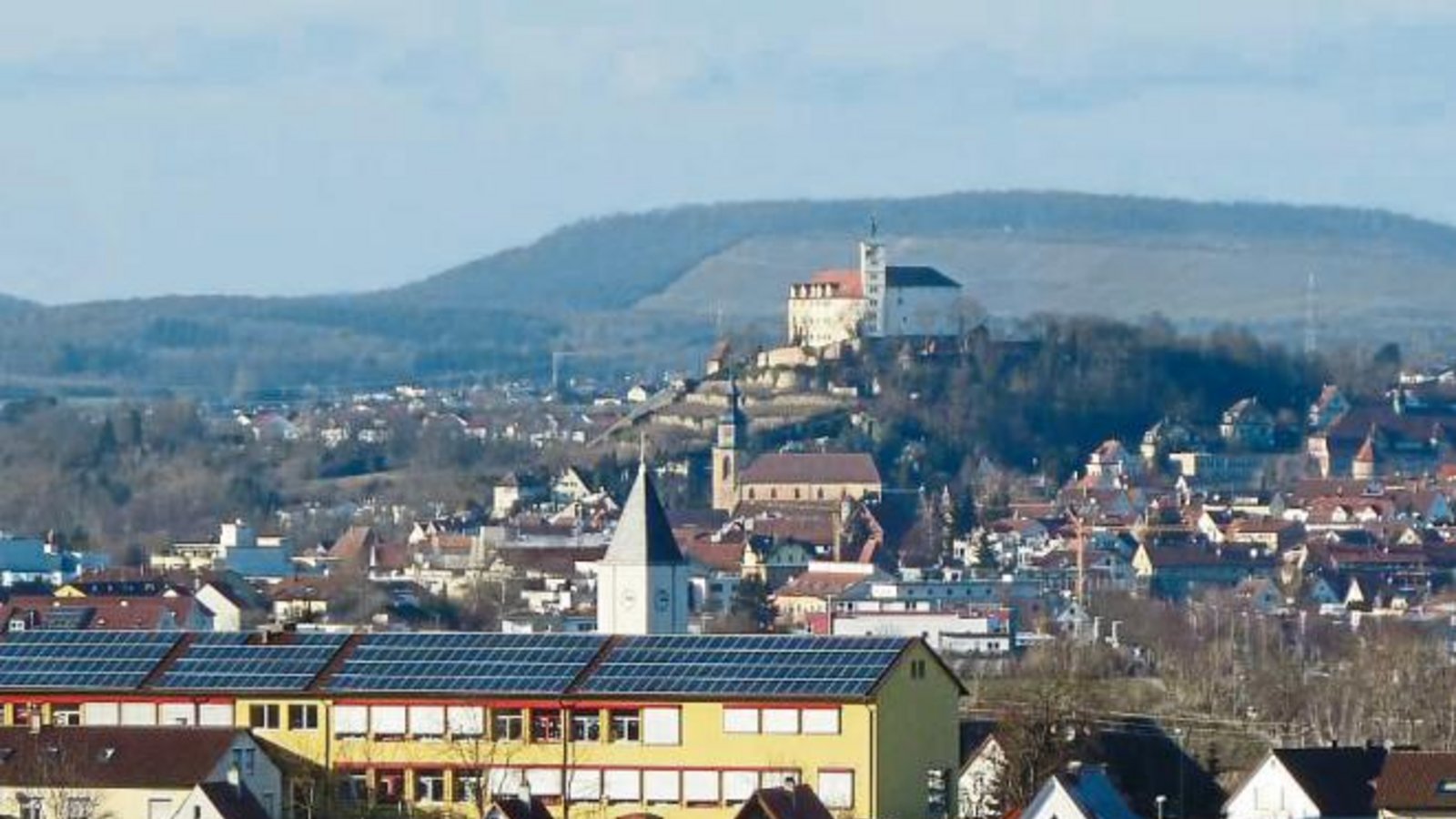 Enzweihingen und Vaihingen zusammengerückt. Foto: Arning