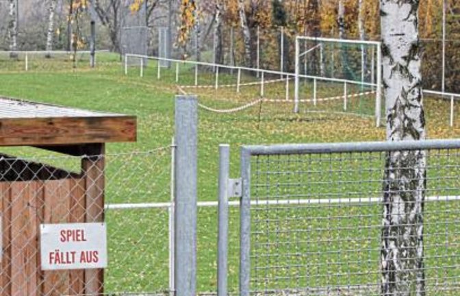 „Spiel fällt aus“, heißt es bereits seit November im Amateurfußball. Foto: Archiv/Nachreiner