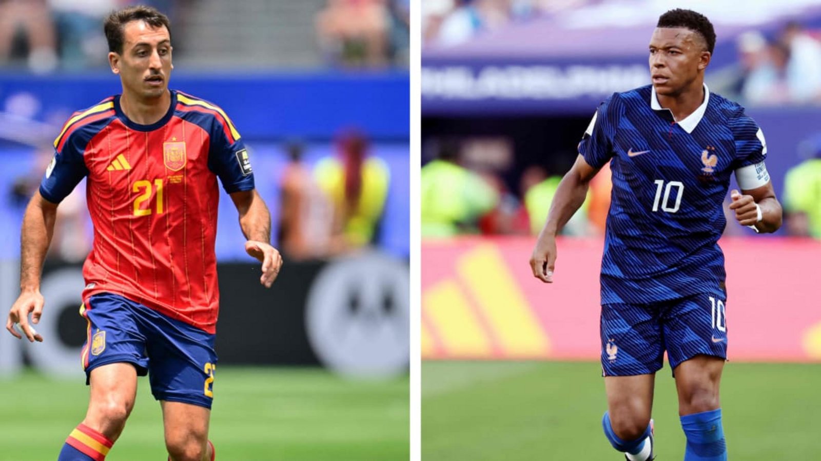 Spanien oder Frankreich? Mit diesen Aufstellungen wollen die Mannschaften in das WM-Finale einziehen.FREDERIC J. BROWN/afp