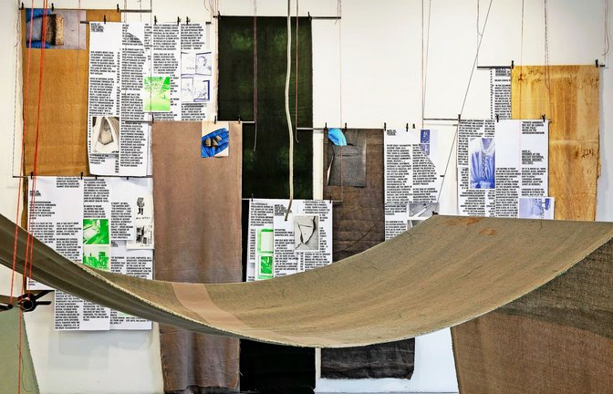 Dominique Hurths  Forschungsergebnisse werden Kunst – hiert in der Villa Massimo in Rom<span class='image-autor'>Foto: Dominique Hurth</span>
