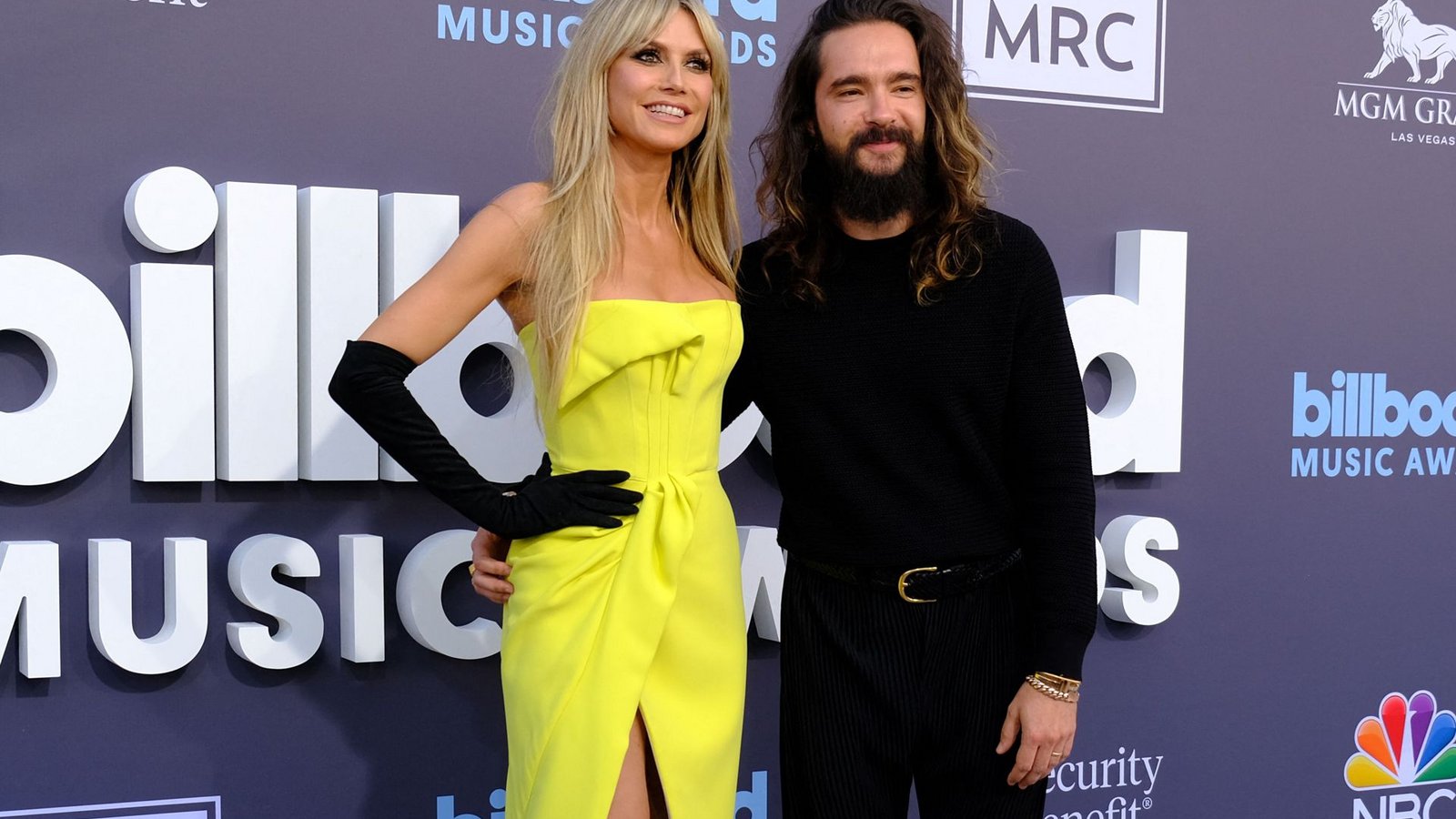Heidi Klum und Tom Kaulitz ließen sich die Veranstaltung ebenfalls nicht entgehen.Foto: AFP/MARIA ALEJANDRA CARDONA