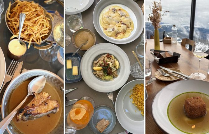 Bei den Roellingers, bei Caminada und bei Niederkofler kann man nicht nur Sternemenüs goutieren. Die Bistros und Gasthäuser sind die Tipps schlechthin.<span class='image-autor'>Foto: Schlemmerbäch</span>