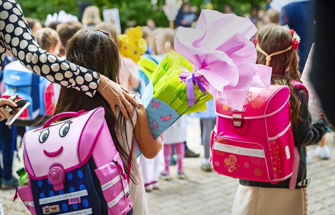 Die Schultüten sind inzwischen oft selbst gebastelt.<span class='image-autor'>Foto: Lichtgut/Julian / Rettig</span>