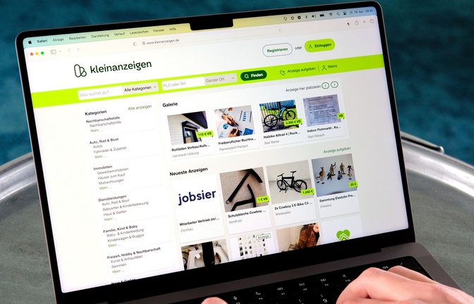 Nur noch Kleinanzeigen: Das Schnäppchenportal entfernt „eBay“ aus dem Schriftzug.<span class='image-autor'>Foto: -/Kleinanzeigen/dpa</span>