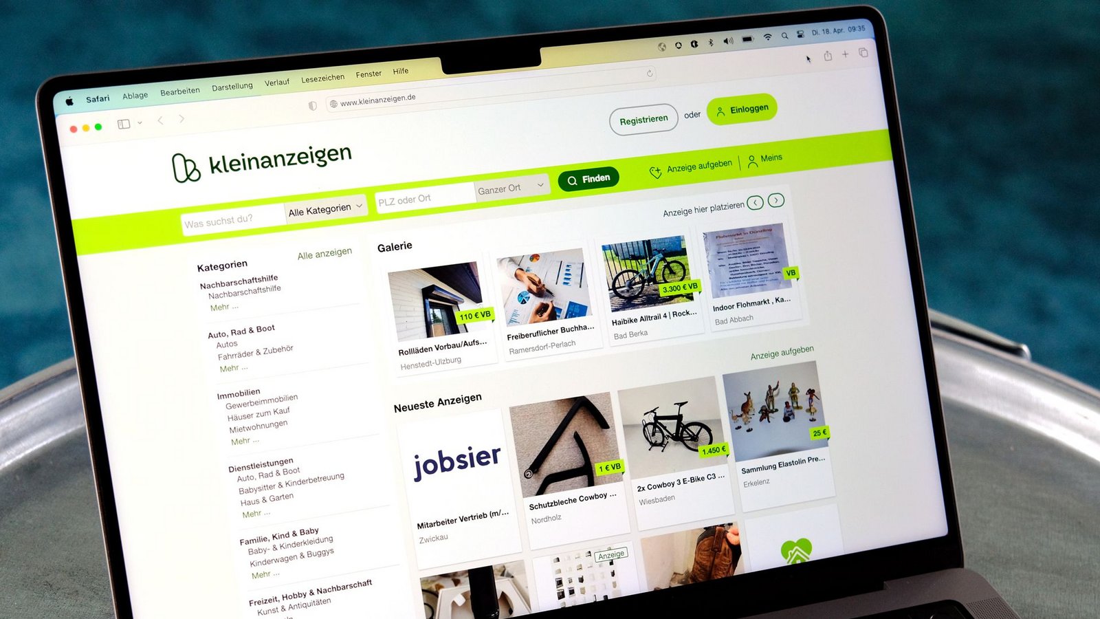 Nur noch Kleinanzeigen: Das Schnäppchenportal entfernt „eBay“ aus dem Schriftzug.Foto: -/Kleinanzeigen/dpa Nur noch Kleinanzeigen: Das Schnäppchenportal entfernt „eBay“ aus dem Schriftzug.Foto: -/Kleinanzeigen/dpa