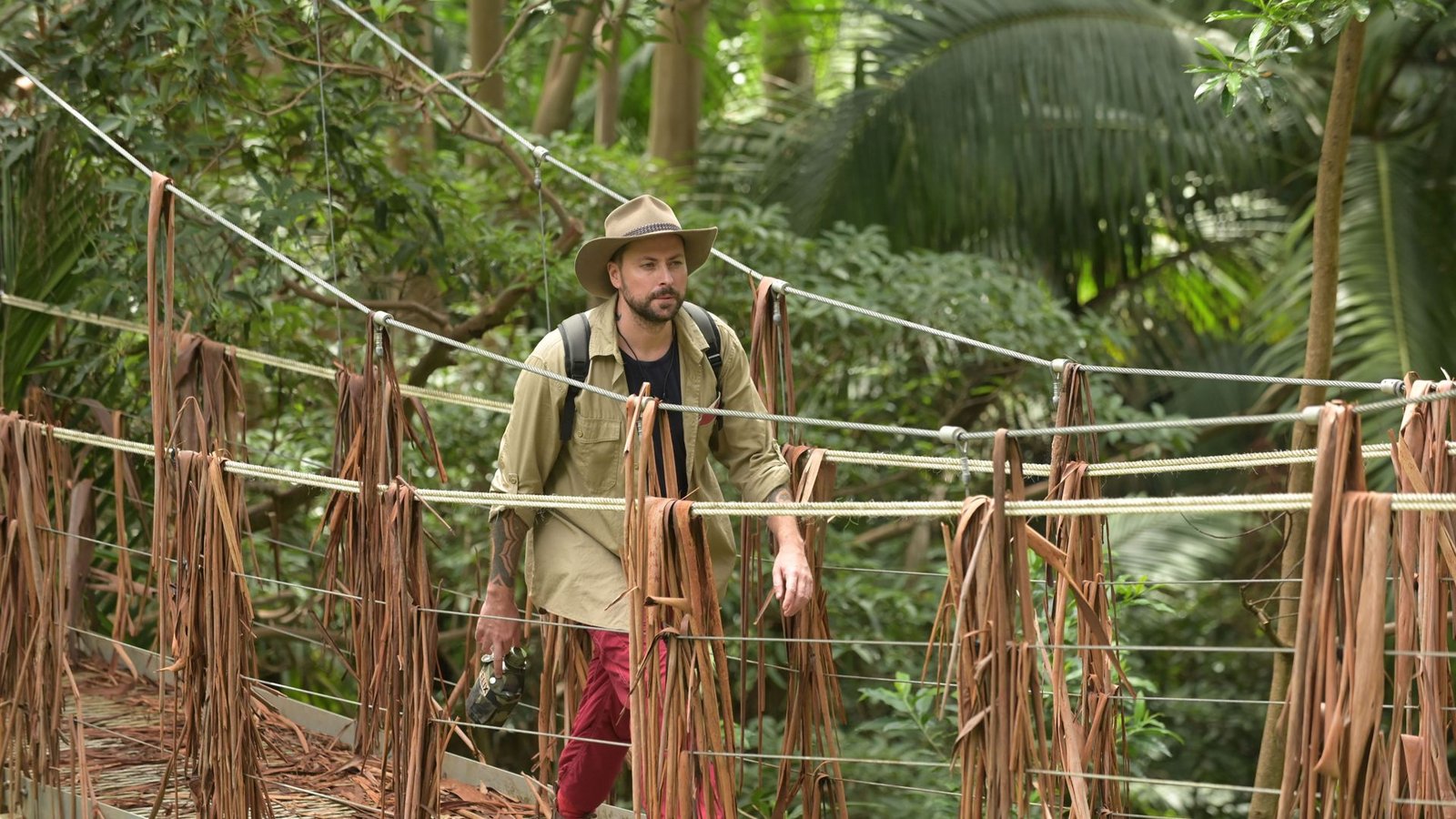 Felix auf dem Weg in die Freiheit.Foto: RTL / Stefan Thoyah/Tag 14 Felix auf dem Weg in die Freiheit.Foto: RTL / Stefan Thoyah/Tag 14