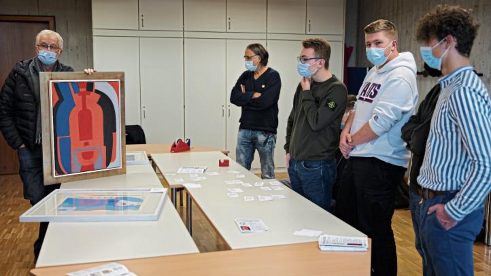 60 Kunstwerke können am Samstag in Sachsenheim ersteigert werden. Foto: p 60 Kunstwerke können am Samstag in Sachsenheim ersteigert werden. Foto: p