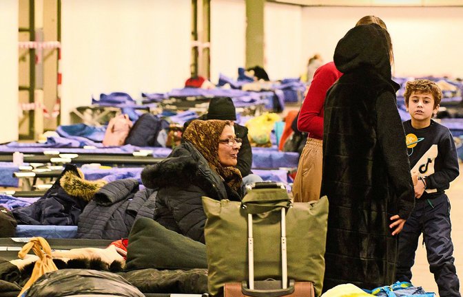 Flüchtlinge aus der Ukraine stellen den Großteil der Schutzsuchenden.<span class='image-autor'>Foto: dpa/Annette Riedl</span>