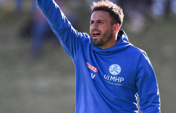 Kerem Arslan will mit den Kickers den nächsten Sieg.<span class='image-autor'>Foto: IMAGO/Ulmer II</span>
