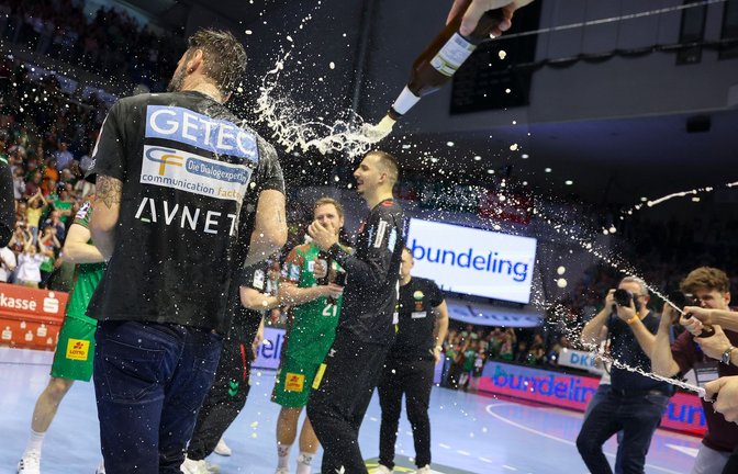 Bennet Wiegert führte den SC Magdeburg zum Meistertitel.<span class='image-autor'>Foto: Jan Woitas/dpa</span>