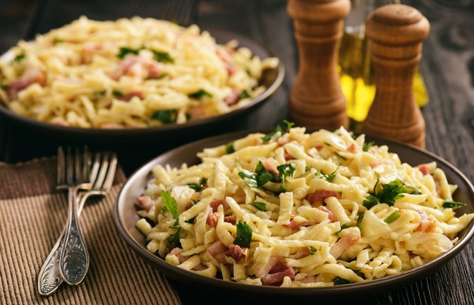 Wie viel Spätzle man als Beilage oder Hauptgericht benötigt, erfahren Sie hier. Alle Angaben im Artikel.<span class='image-autor'>Foto: Cesarz / Shutterstock.com</span>