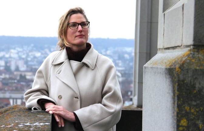 Alte Kirche, gewaltige Aufgabe: Christine Horstmann ist neue Münsterbaumeisterin für das Konstanzer Münster.<span class='image-autor'>Foto: Uli Fricker</span>