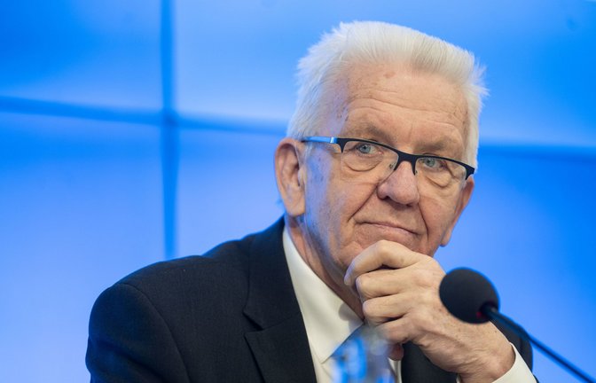 Winfried Kretschmann (Grüne) hat sich das Thema Bürokratieabbau für seine letzte Amtszeit als wichtige Priorität vorgenommen.<span class='image-autor'>Foto: dpa/Marijan Murat</span>