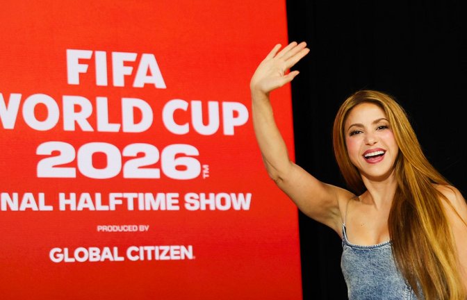 Shakira und die WM: Nach "Waka Waka" jetzt "Dai Dai"<span class='image-autor'>Foto: Heather Khalifa/AP/dpa</span>