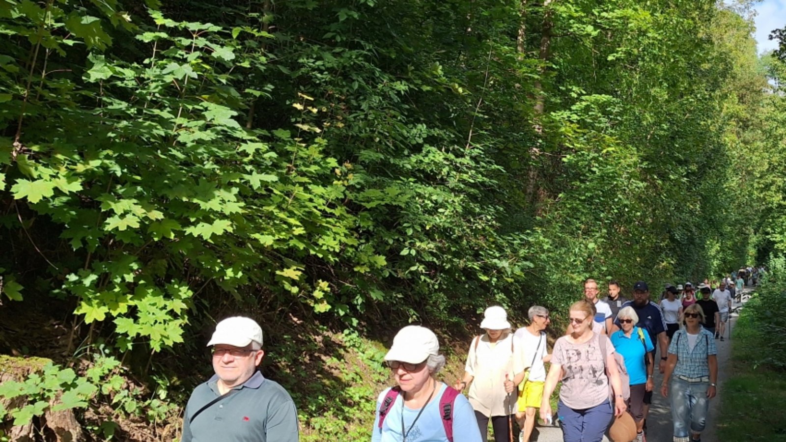 Direkt nach dem Start geht es erst einmal an der Enz entlang.