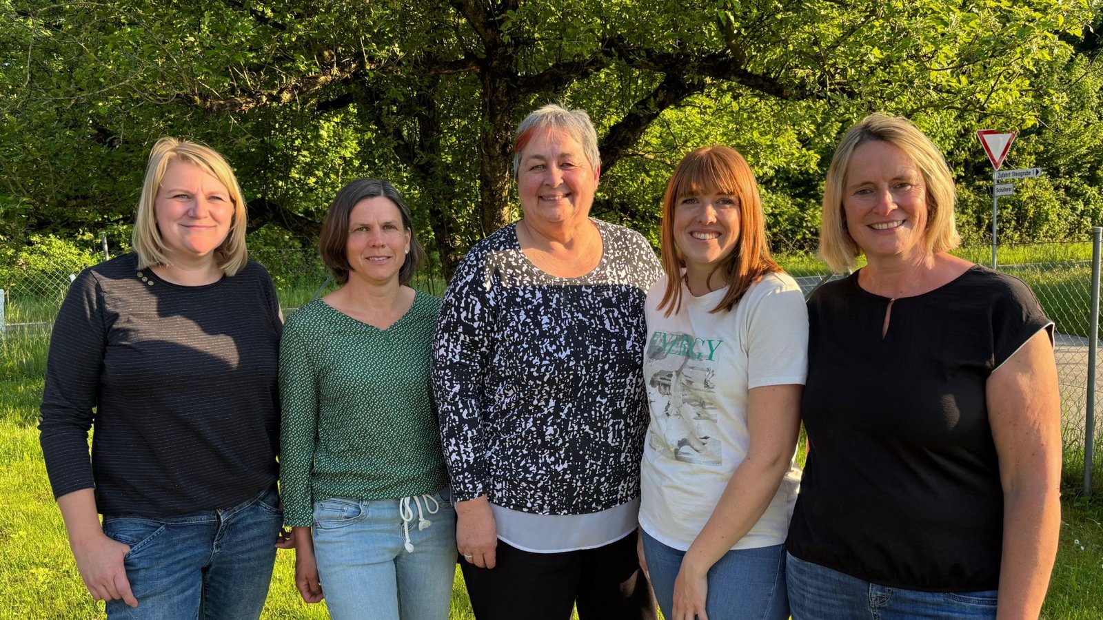 Tanja Mimler, Melanie Noack, Ulrike Marquardt-Dietz, Ramona Preiß und Regina Beck. Foto: p Tanja Mimler, Melanie Noack, Ulrike Marquardt-Dietz, Ramona Preiß und Regina Beck. Foto: p