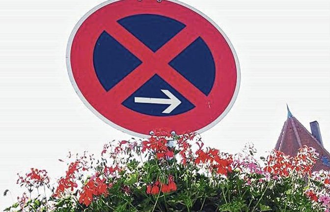 Vaihinger Motto: Sag’s mit Blumen.  Foto: Rücker