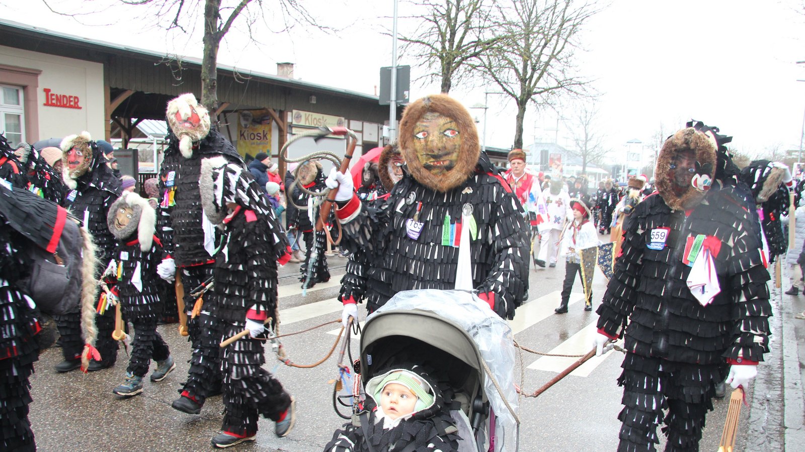 Das war der Urzelntag in Sachsenheim. Foto: Banholzer Das war der Urzelntag in Sachsenheim. Foto: Banholzer