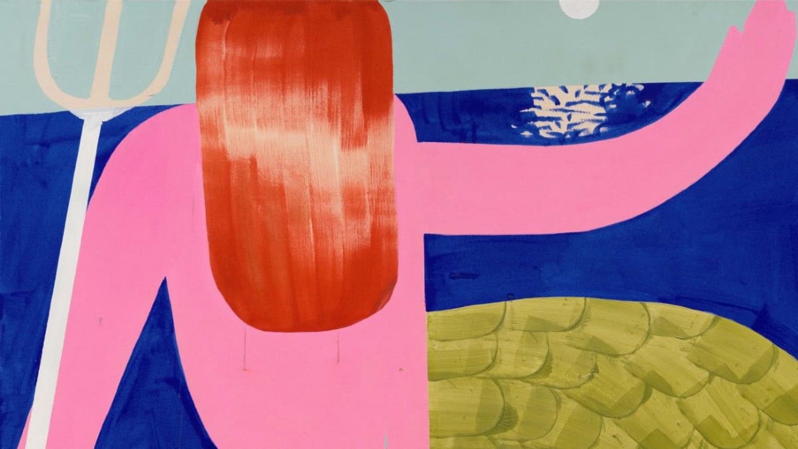 Neues von Carlo Krone - hier das Bild „Sirene“, zeigt die Galerie Thomas Fuchs zum Galerienrundgang Art Alarm in Stuttgart (19. und 20. September) und bei der Armory Show in New York.Carlo Krone/Galerie Thomas Fuchs