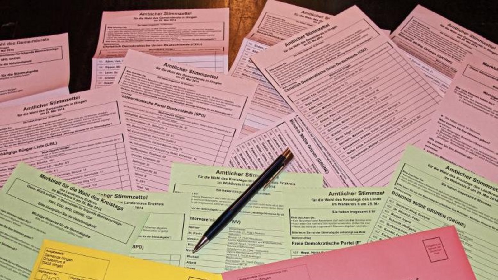 Die Europa- und Kommunalwahlen stehen bevor. Bis zum 28. März müssen die Kandidaten für die Gemeinderats- und Kreistagswahl feststehen. Bei vielen Parteien läuft die Suche noch. Foto: Archiv