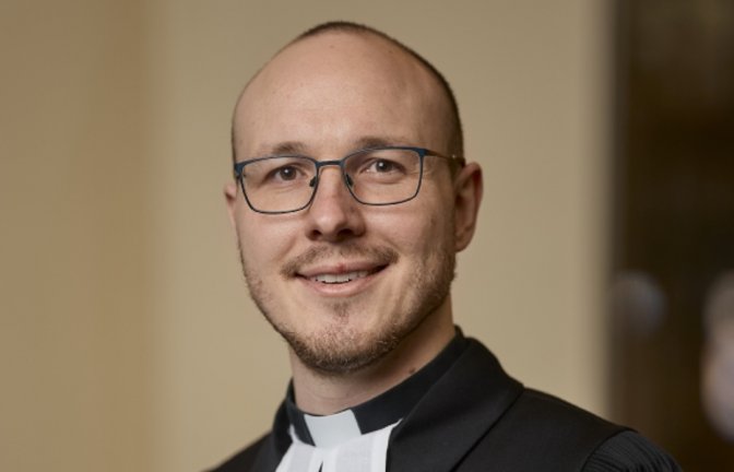 Pfarrer Lorenz Walch Vaihingen Ordinariatsfeier der Evangelischen Kirche Württemberg in der Stiftskirche Glaube Religion Foto:p