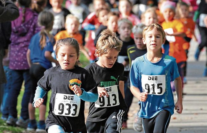 Beginn der Massenstarts zum 23. Heckengäulauf ist morgen um 9.30 Uhr. Foto: Küppers