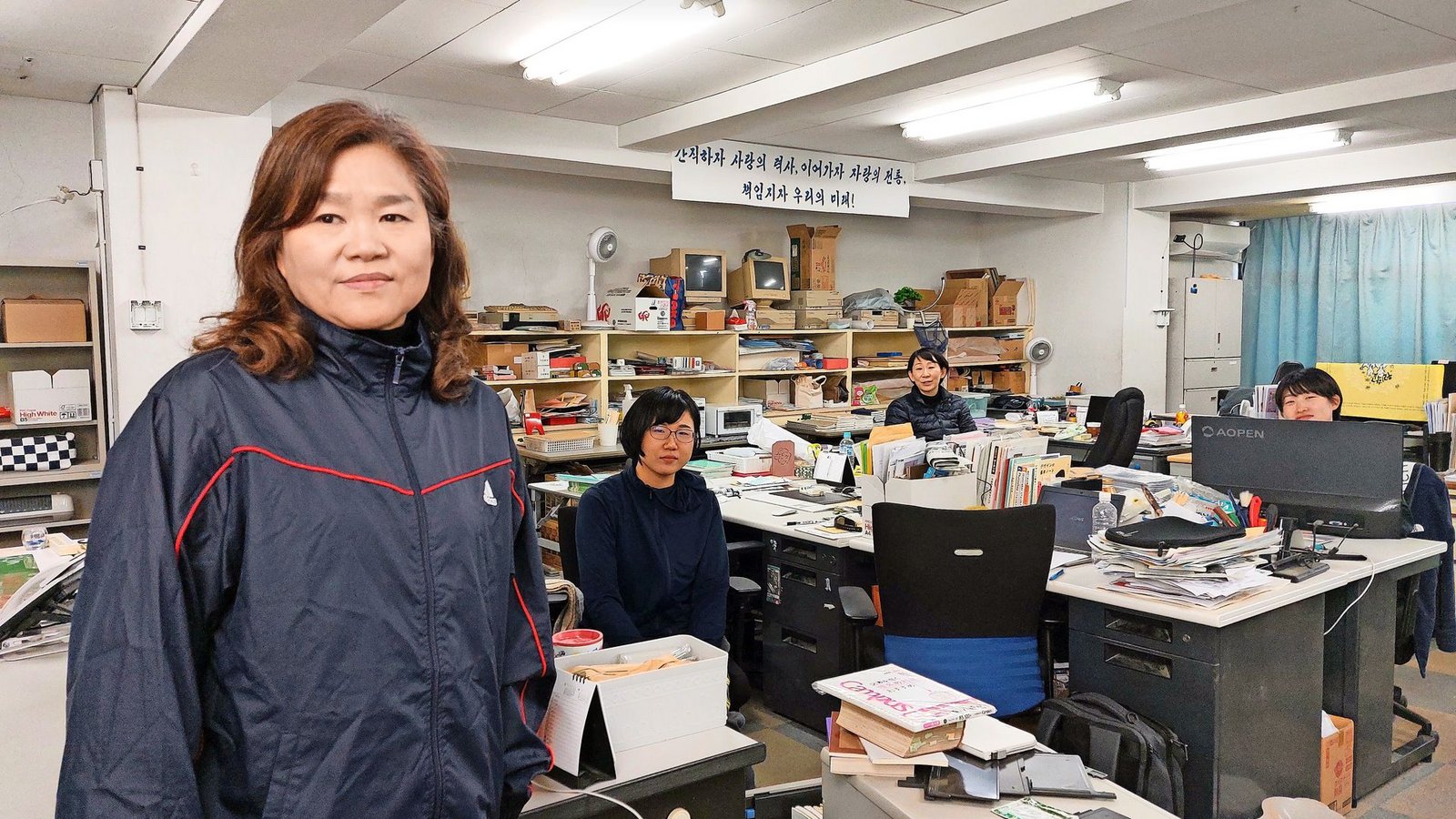 Lehrerin Chang Malryo ist sauer auf den japanischen Staat.Foto: StZN