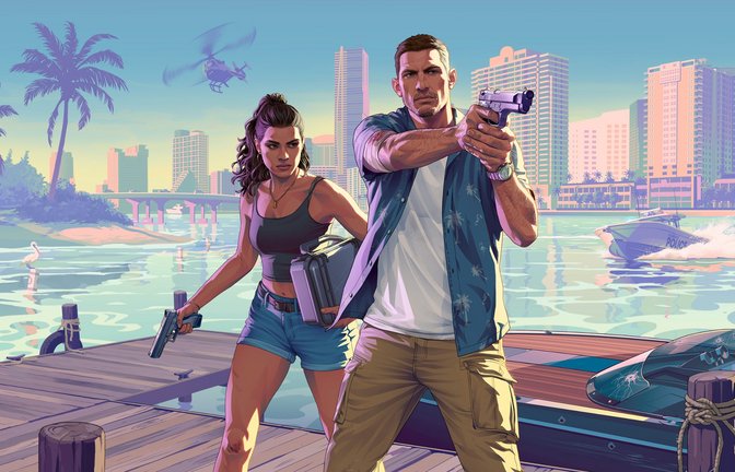 Die beiden Hauptcharaktere von GTA 6.<span class='image-autor'>Foto: Rockstar Games, Inc.</span>