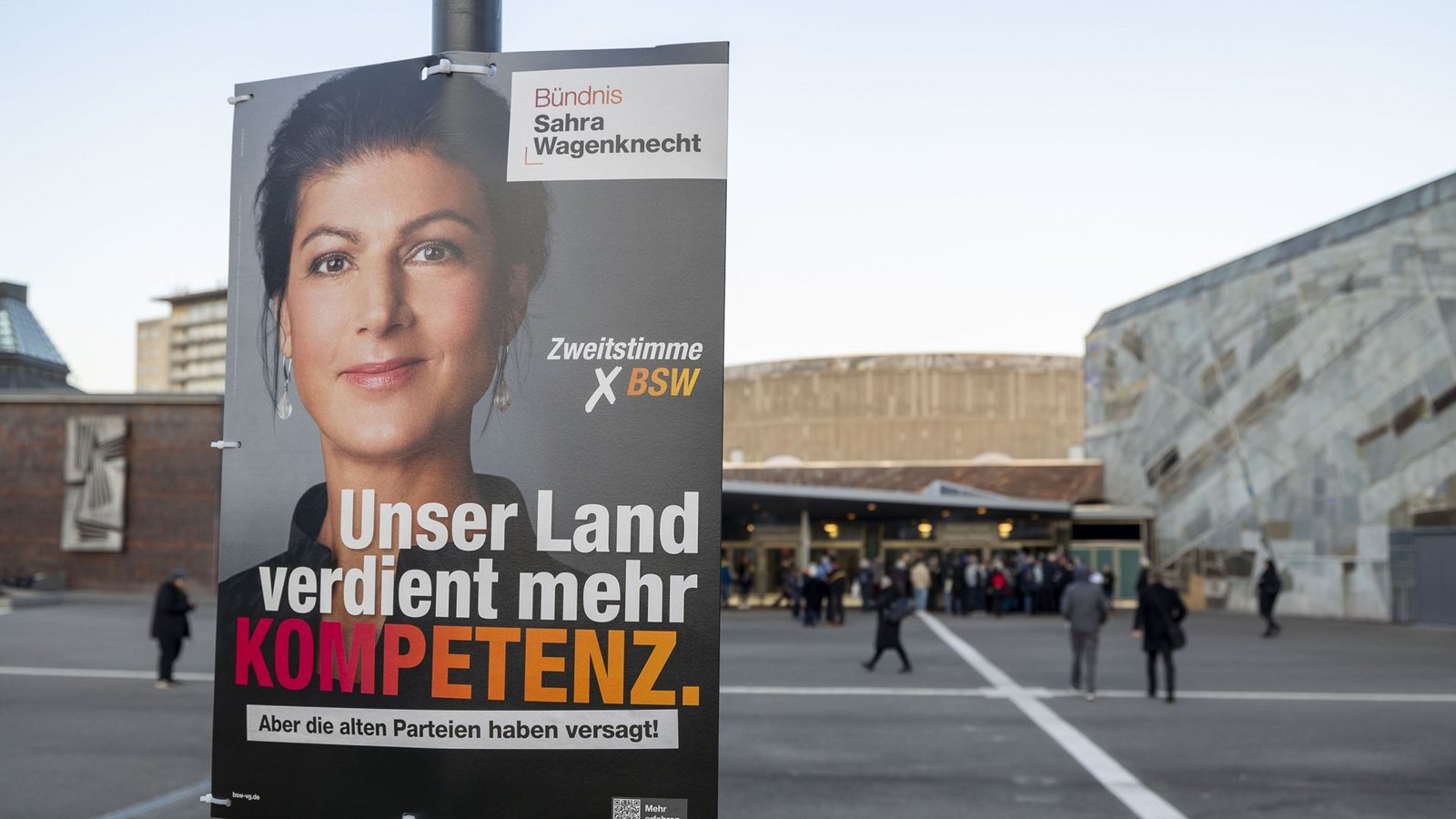 Das BSW fordert zudem mehr Kompetenz, zum Beispiel im Bildungsbereich, beim Kartellrecht und dem Umgang mit Steuergeldern.Foto: Lichtgut/Leif Piechowski