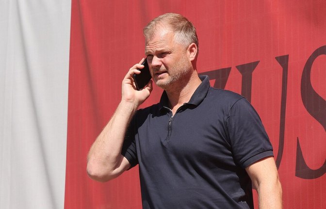 Sportvorstand Fabian Wohlgemuth hat seinen Vertrag beim VfB bis 2029 verlängert.<span class='image-autor'>Foto: Baumann/Hansjürgen Britsch</span>
