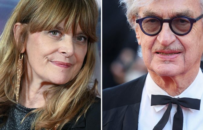 Die Schauspielerin Nastassja Kinski und der Regisseur Wim Wenders<span class='image-autor'>Foto: Hendrik Schmidt/dpa/Hendrik Schmidt / Valery HACHE / AFP</span>