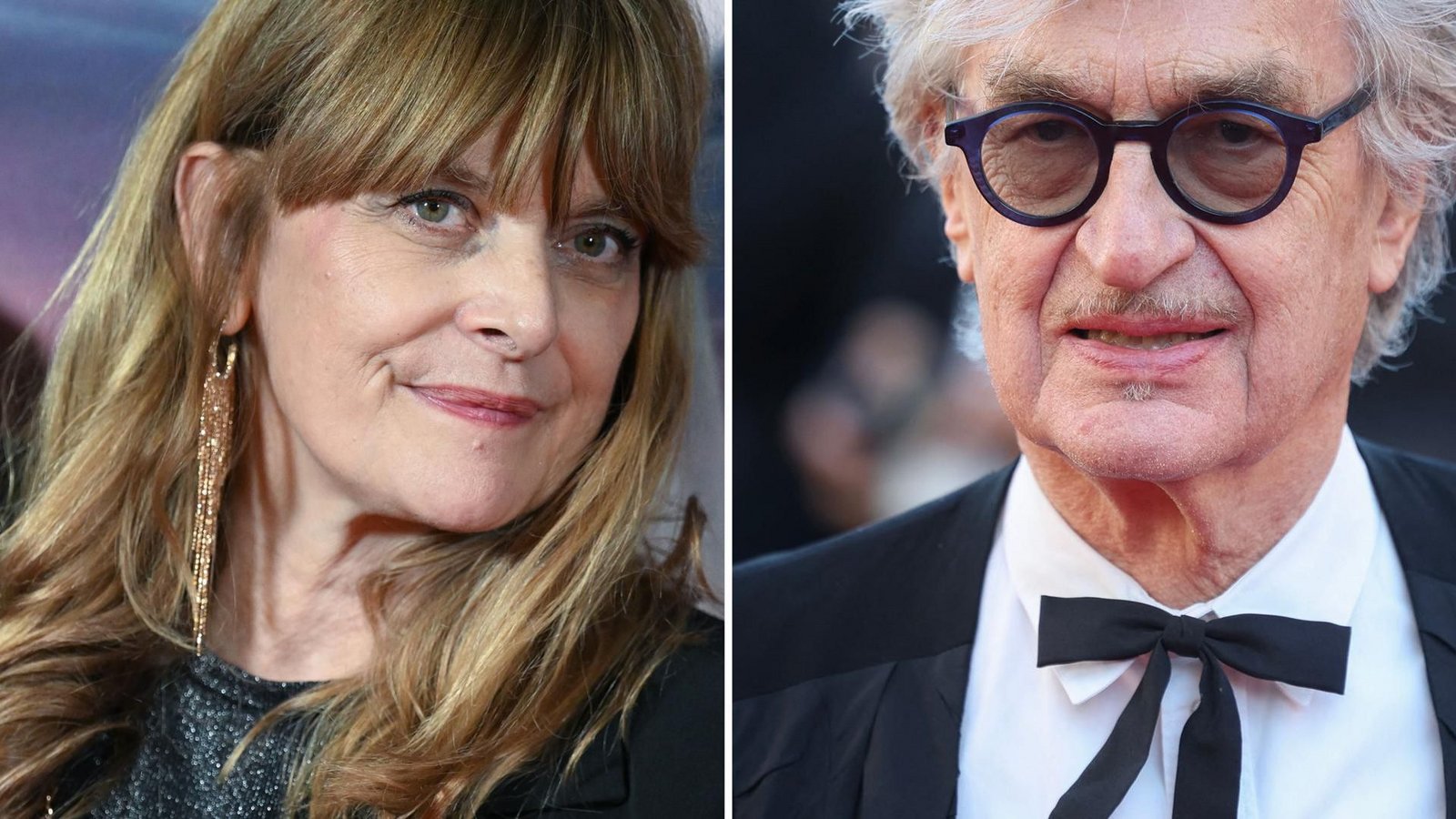 Die Schauspielerin Nastassja Kinski und der Regisseur Wim WendersFoto: Hendrik Schmidt/dpa/Hendrik Schmidt / Valery HACHE / AFP
