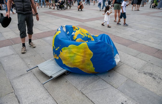 Demonstration zum „Earth Overshoot Day“ in München. (Archivbild)<span class='image-autor'>Foto: imago images/Thomas Vonier/Thomas Vonier via www.imago-images.de</span>