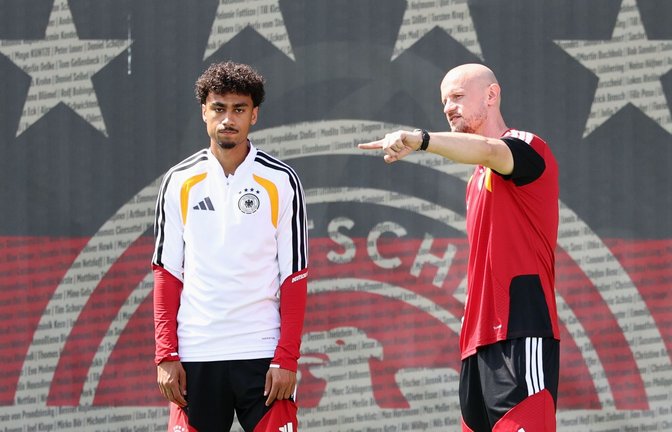 Nathaniel Brwon hat nicht mit seinen Kollegen trainieren können.<span class='image-autor'>Foto: Christian Charisius/dpa</span>