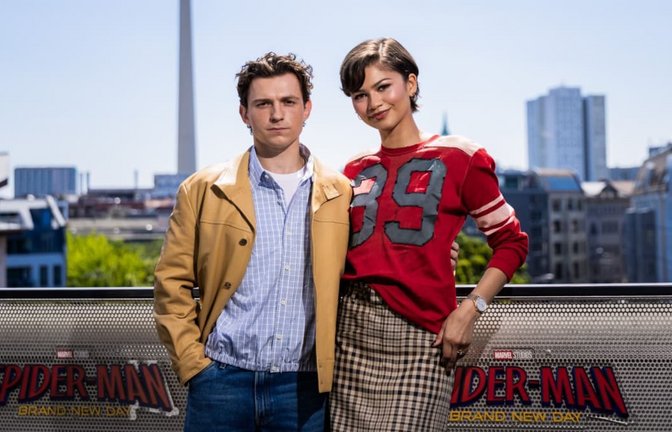 „Spider-Man: Brand New Day“ ist die vierte Verfilmung mit Tom Holland als Peter Parker alias Spider-Man und Zendaya in der Rolle seiner Freundin. (Archivbild)<span class='image-autor'>Christoph Soeder/dpa</span>