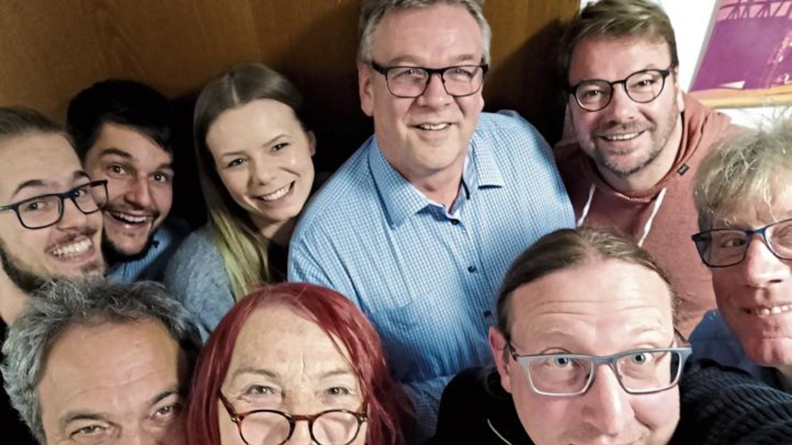 Die Kandidaten der SPD/Grüne-Liste Eberdingen. Foto: p