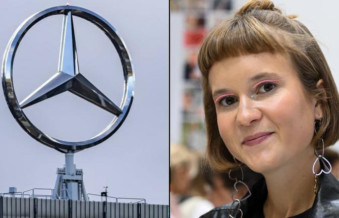 Arbeiten künftig zusammen: Mercedes-Benz und Caroline Wahl<span class='image-autor'>www.imago-images.de, Arne Dedert/dpa</span>